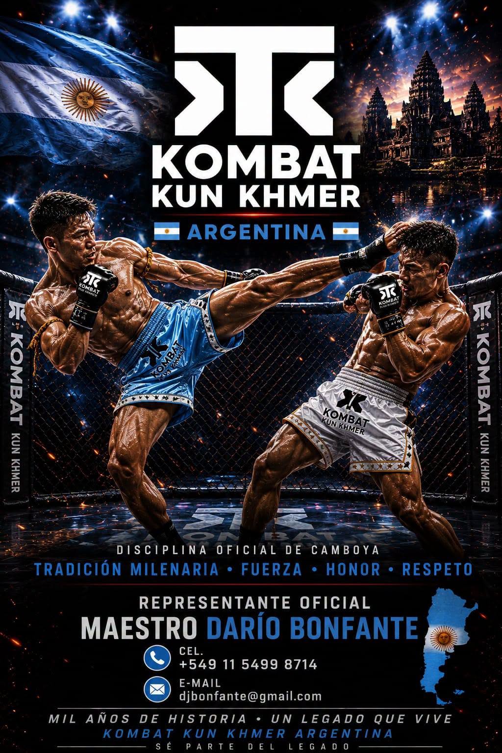Kombat Kun Khmer Argentina — Maestro Darío Bonfante