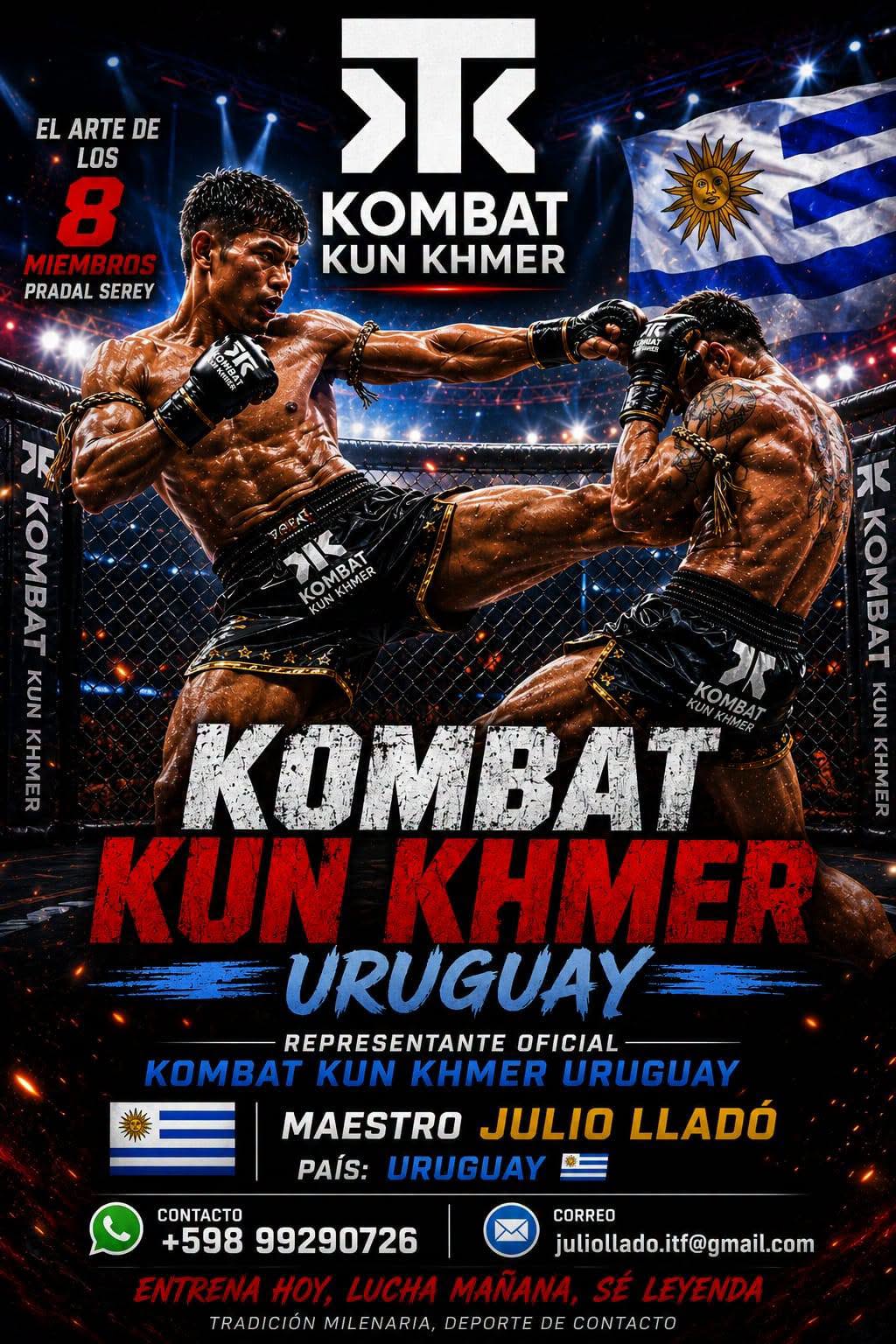 Kombat Kun Khmer Uruguay — Julio Lladó