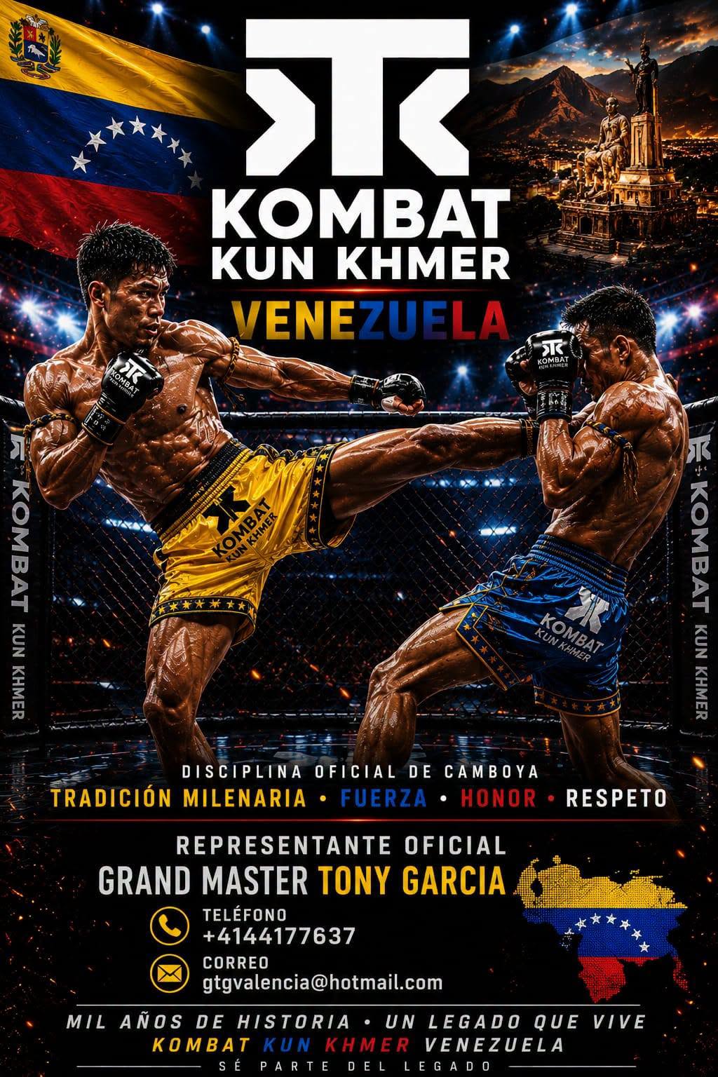 Kombat Kun Khmer Venezuela — Grand Master Tony Garcia